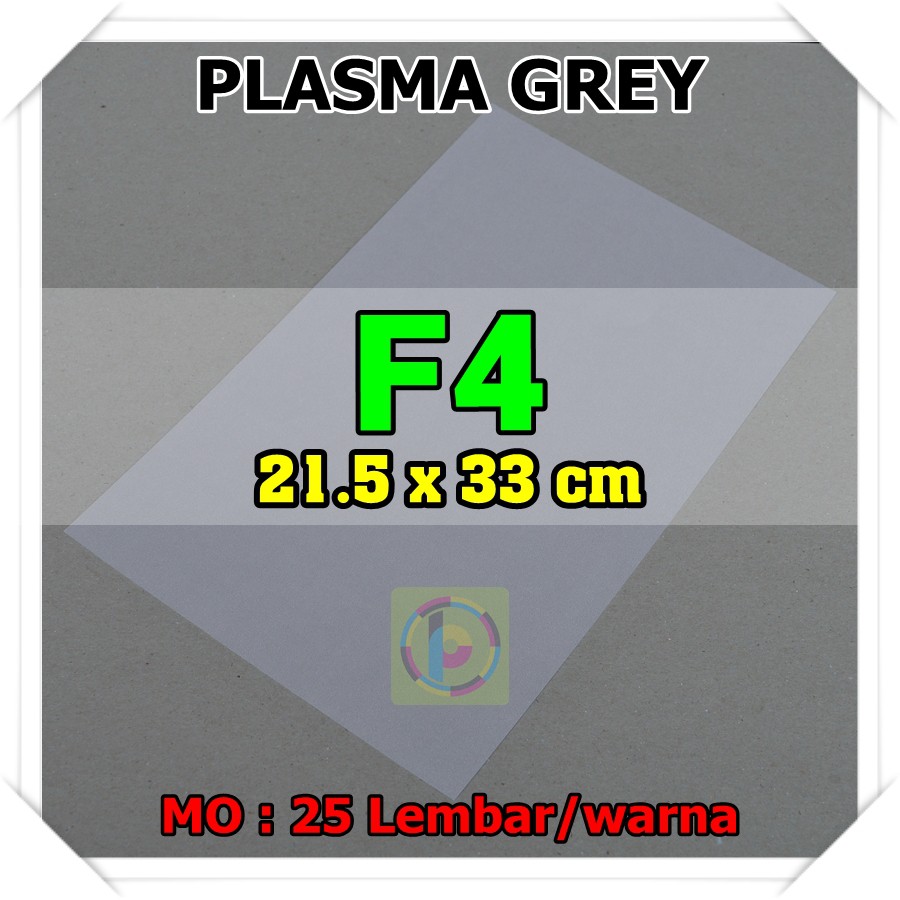 Kertas Karton Jasmine / Paper Flowers Uk. F4 PLASMA GREY ABU