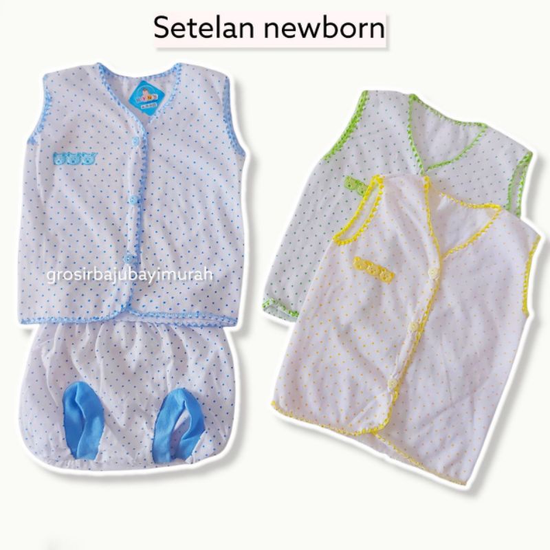 Setelan baju bayi NEWBORN RYN