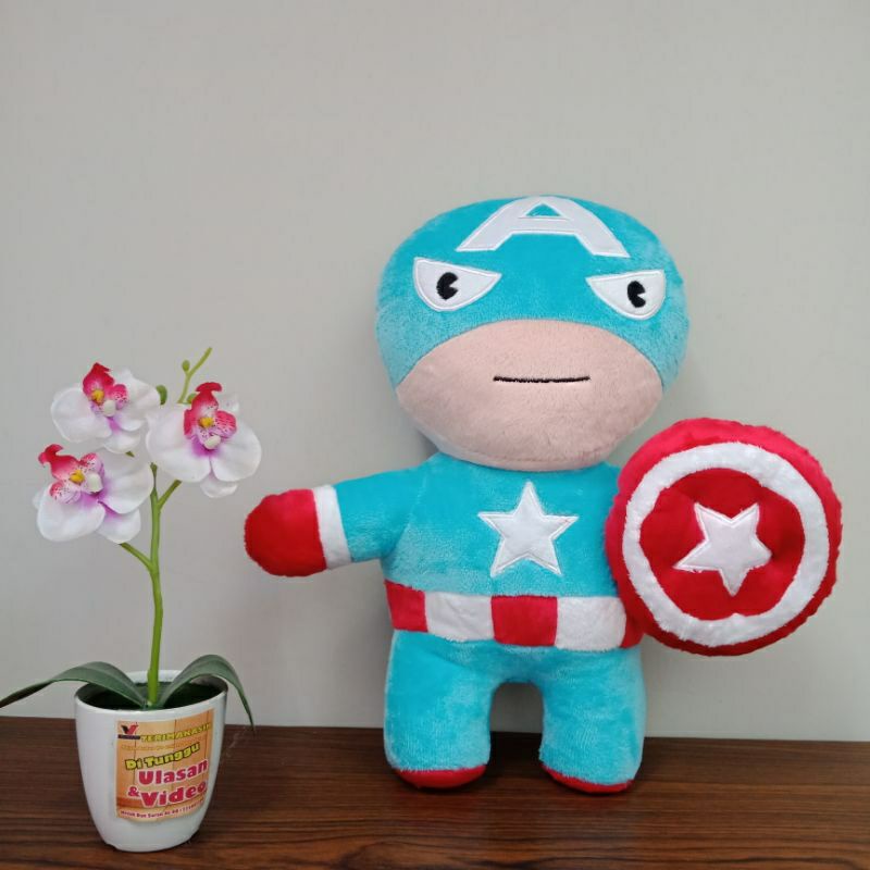 0Boneka Superhero Avengers Batman Captain America Hulk Iron Man Spiderman Yelvo