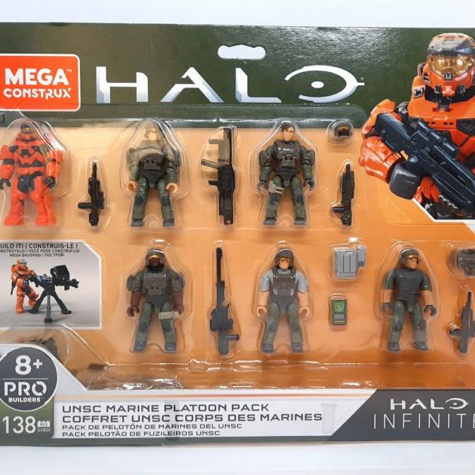 Mega Construx Halo Infinite UNSC Marine Platoon Pack