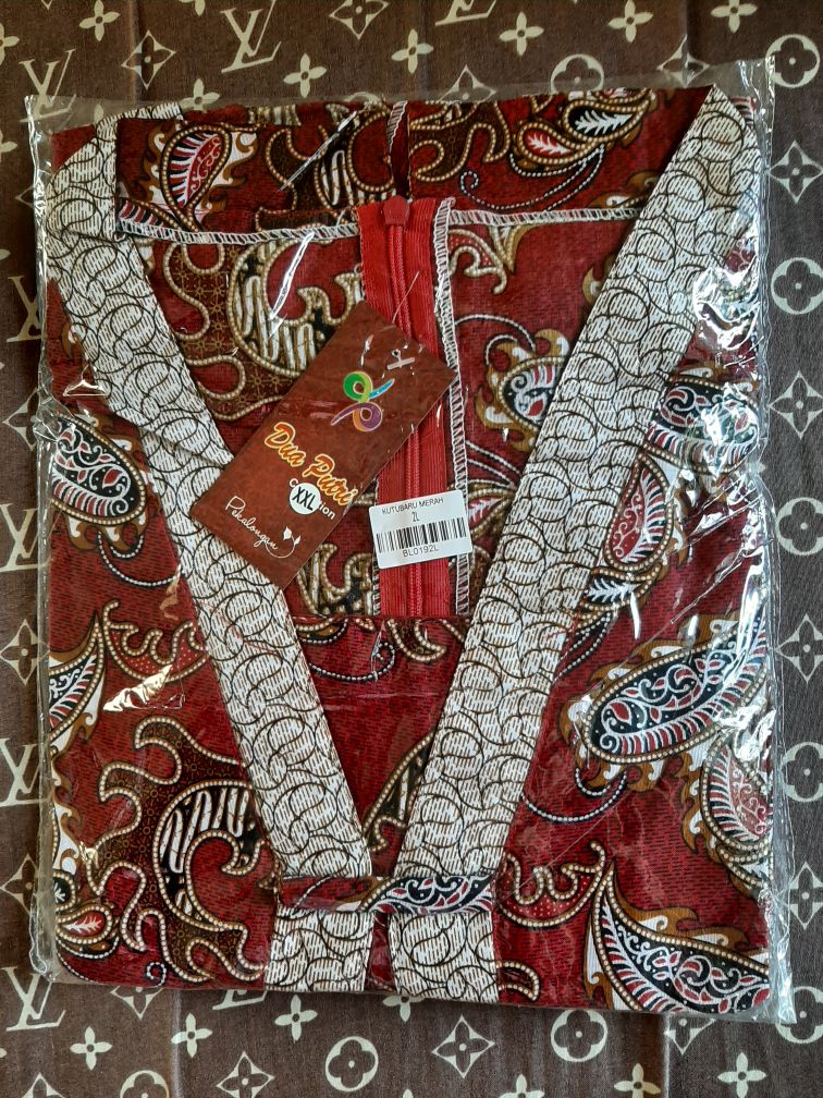 Blouse Batik / Atasan Batik Wanita Seragam Batik Kantoran Batik Big Size S-m-l-xl-xxl-3l-4l-5l