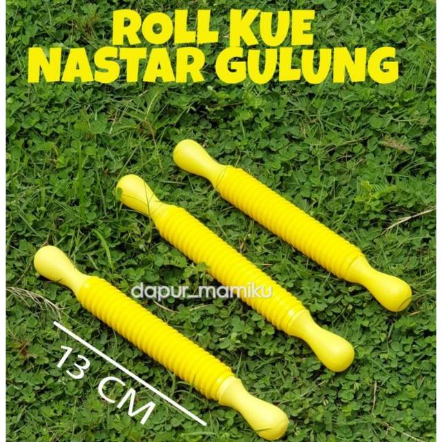 DAPURMAMI ( Roll Gulung Garis ) Rolling pin Gilasan adonan ...