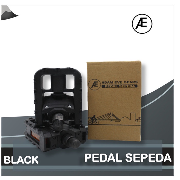 Jual ADAMEVE PEDAL SEPEDA LIPAT MTB PLASTIK HIGH END METODE ORIGINAL