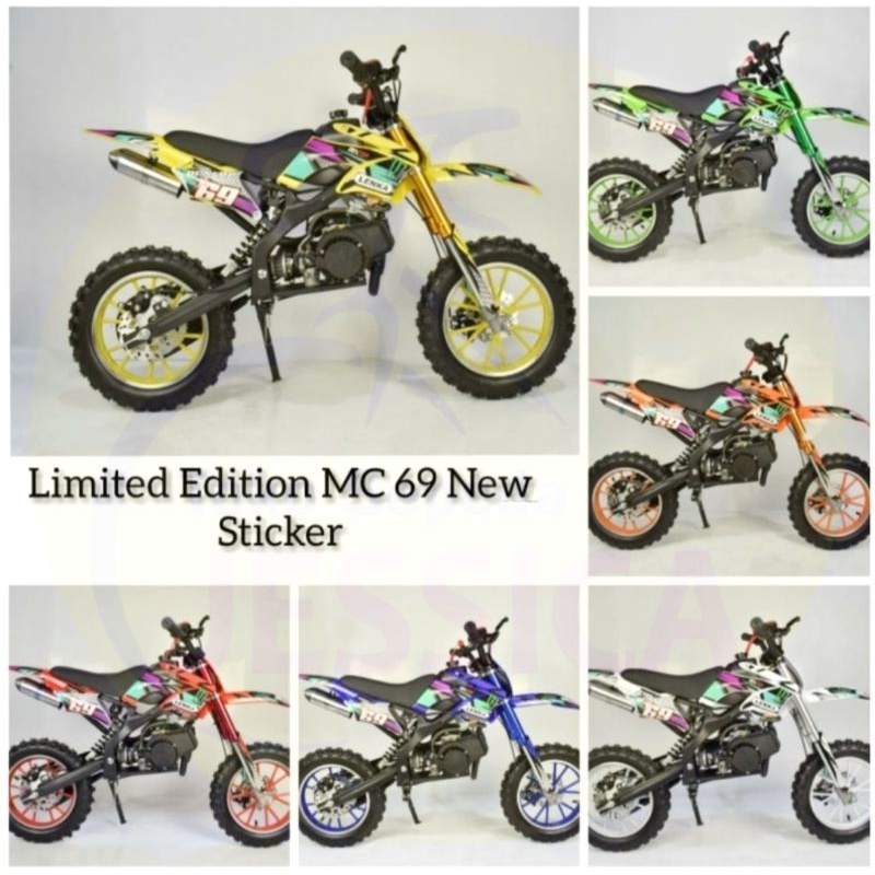 [ GOSEND & EKSPEDISI ] Motor Bensin Mini Trail Lenka MC69 - Motor Trail Anak Lenka MC-69 - MC 69