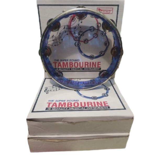 tamborin mika transparan/tamborin mika hologram