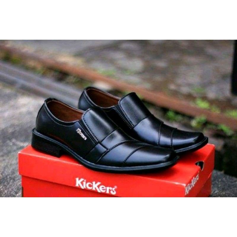 Sepatu Pantofel Santai Kasual Kerja Kuliah Pria Cowok Men Laces D