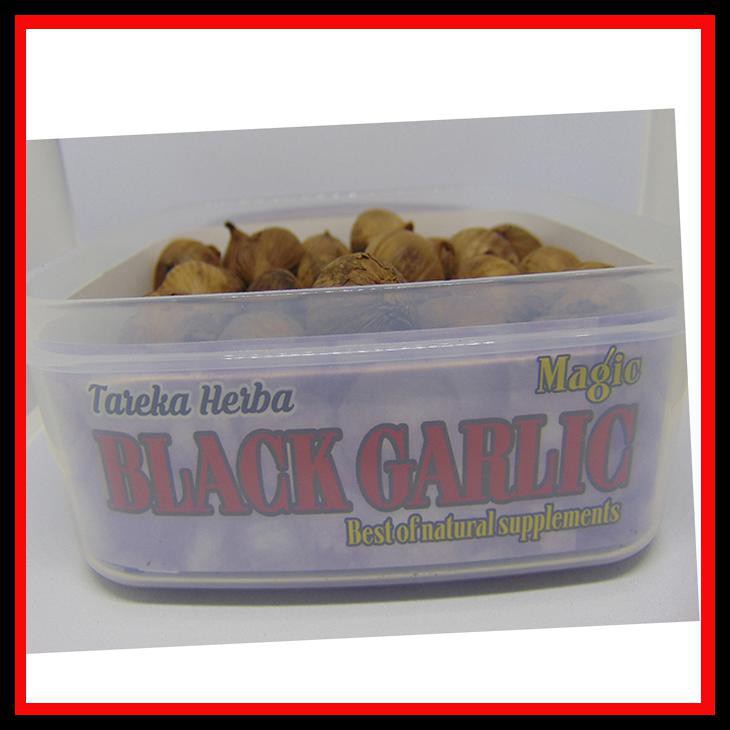 

A5CP BAWANG PUTIH HITAM TUNGGAL - BAWANG HITAM LANANG -BLACK GARLIC C7T2