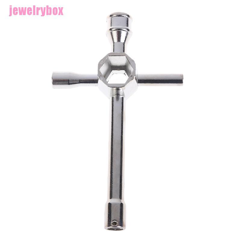JXbaby HSP 80129 Cross Wrenches Big Sleeve HEX Tool 5.5/7/8/10/17mm For RC Car