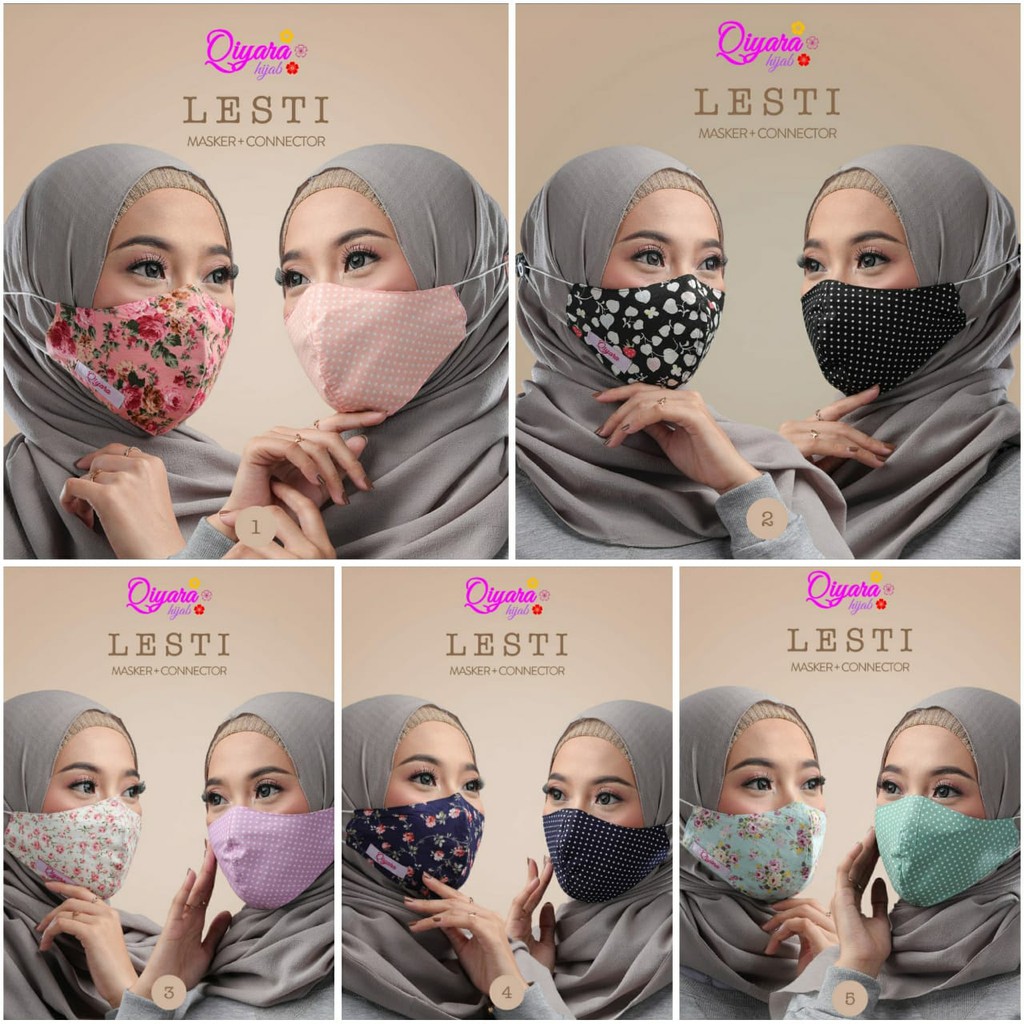 MASKER HIJAB  LESTI by QIYARA