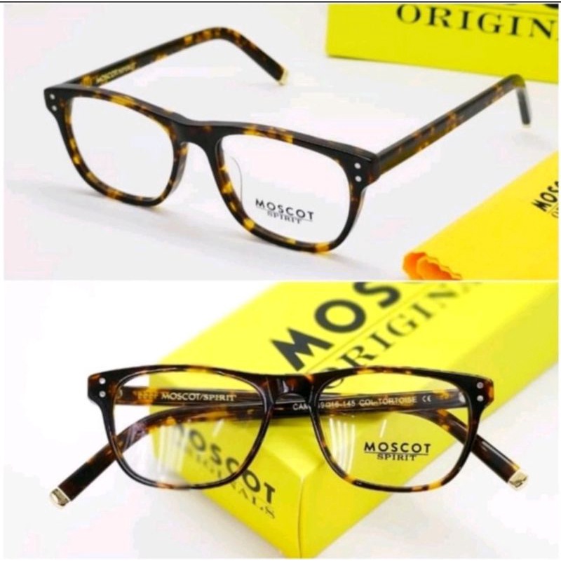 Frame Kacamata Minus Pria Wanita Anti Radiasi Moscot TUMMEL