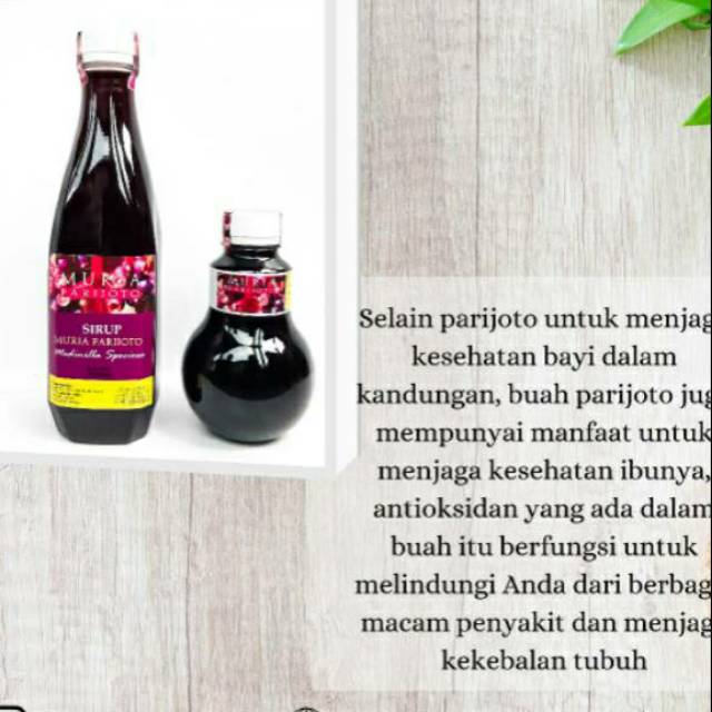 

Sirup Parijoto Promil Bumil Terjangkau