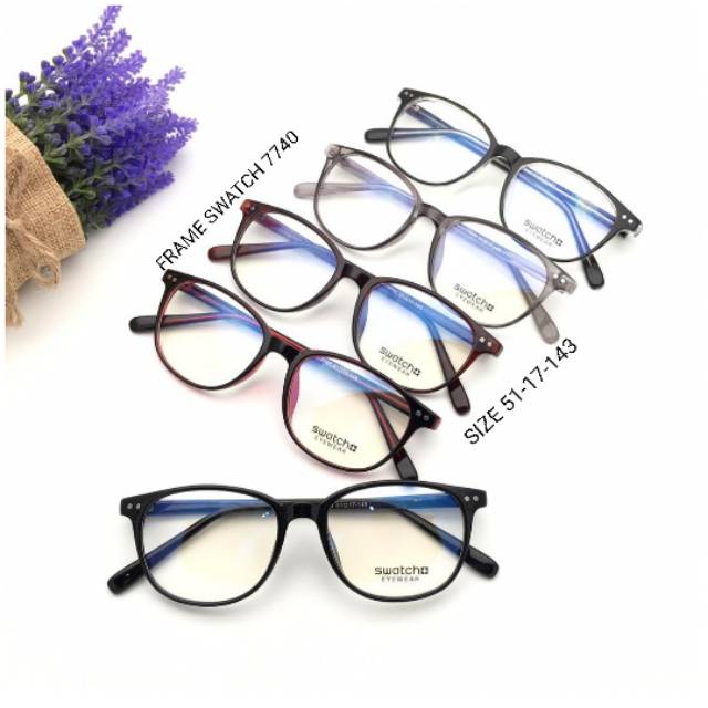Frame kacamata oval trendy.kacamata anti radiasi kacamata minus / plus