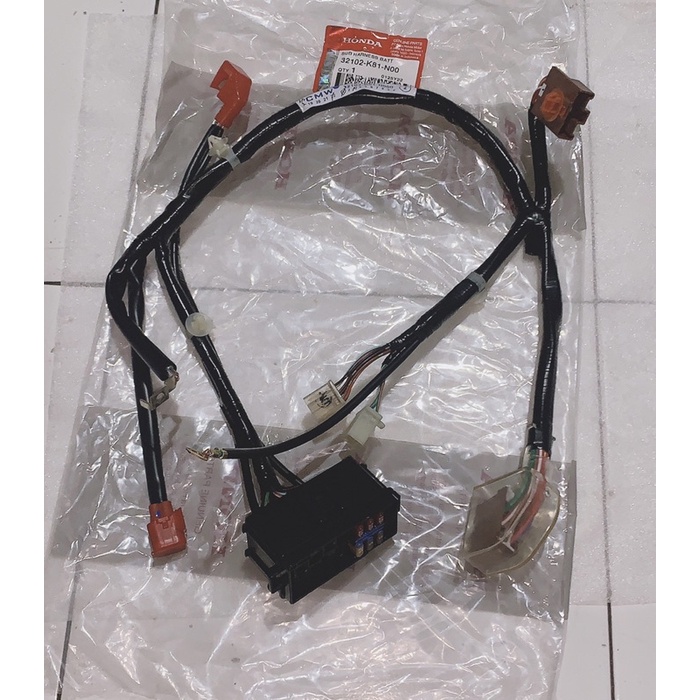 RUMAH SEKRING SIKRING BOX BEAT ESP HONDA K81 ORIGINAL FULLSET KABEL ECU DAN AKI BARANG BARU ASLI AHM