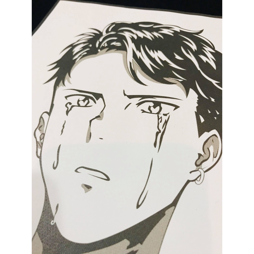 Kaos Sad Boy Black Manga