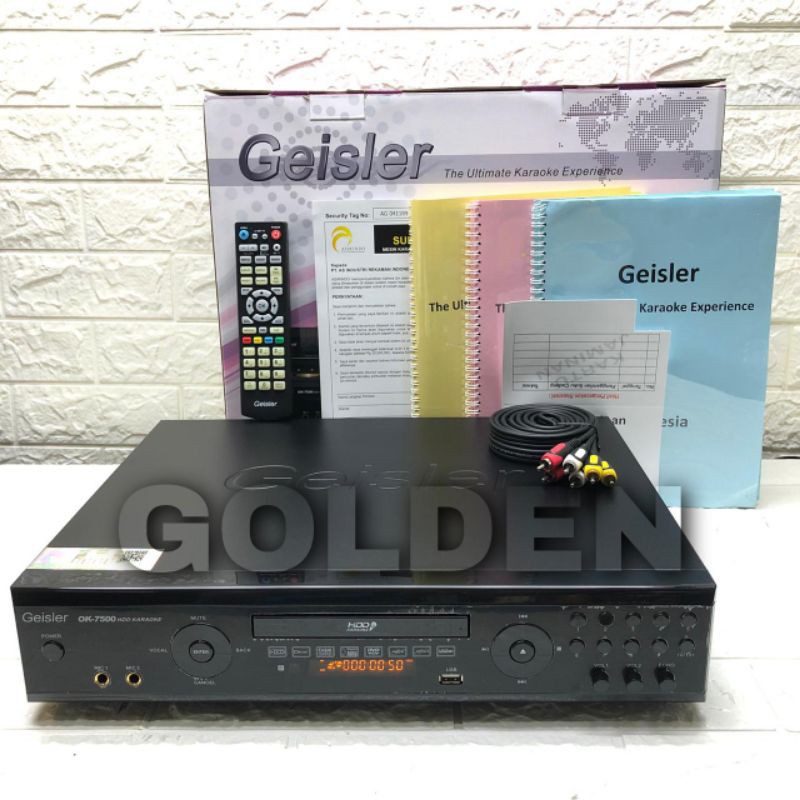 DVD Karaoke Geisler OK 7500 Original