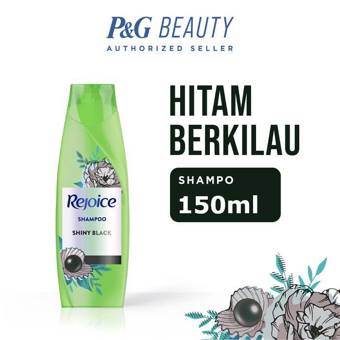 Rejoice Shiny Black Shampoo Penghitam Penyubur Rambut