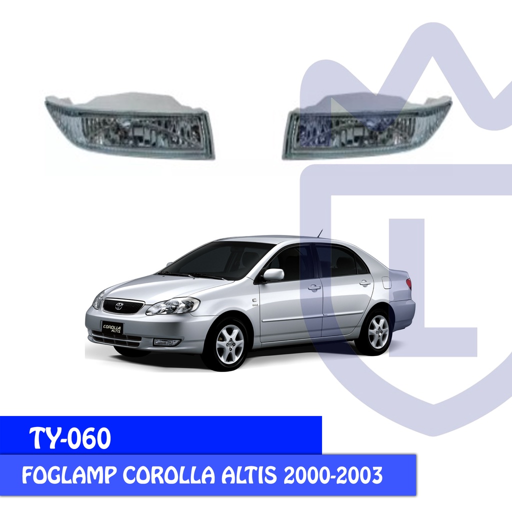 FOGLAMP / LAMPU KABUT DLAA TY060 TOYOTA ALTIS 2000-2003