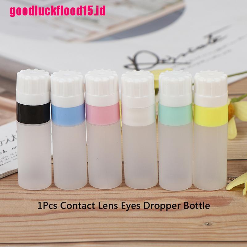 {LUCKID}8Ml Plastic Contactlens Eyes Dropper Bottle Nursing Liquid Bottle Container Case