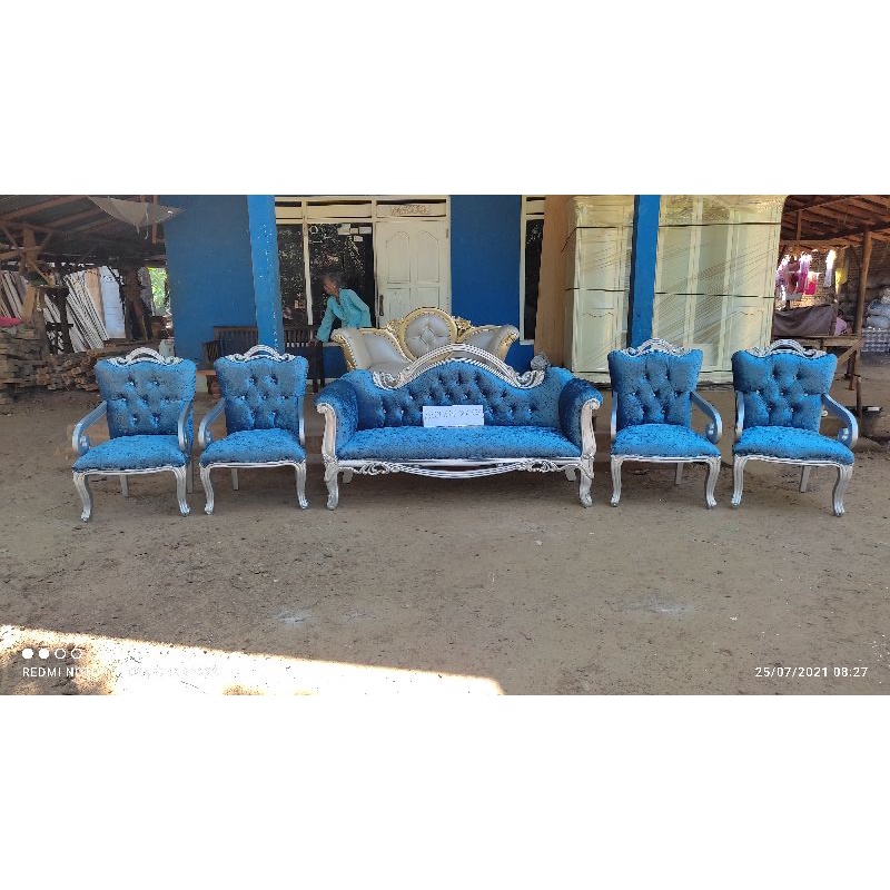 sofa pelaminan sofa dekorasi kursi pengantin kursi akad kayu jati kursi minimalis kursi pernikahan