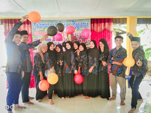 Batik Couple Keluarga Sania Ruffle Ori Ndoro Jowi Dnt Motif Seno Biru