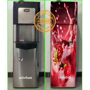 STIKER DISPENSER STRAWBERRY SPLASH