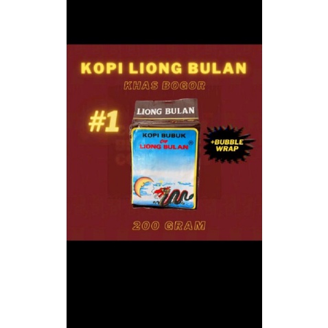 

kopi liong bulan tanpa gula 200gr