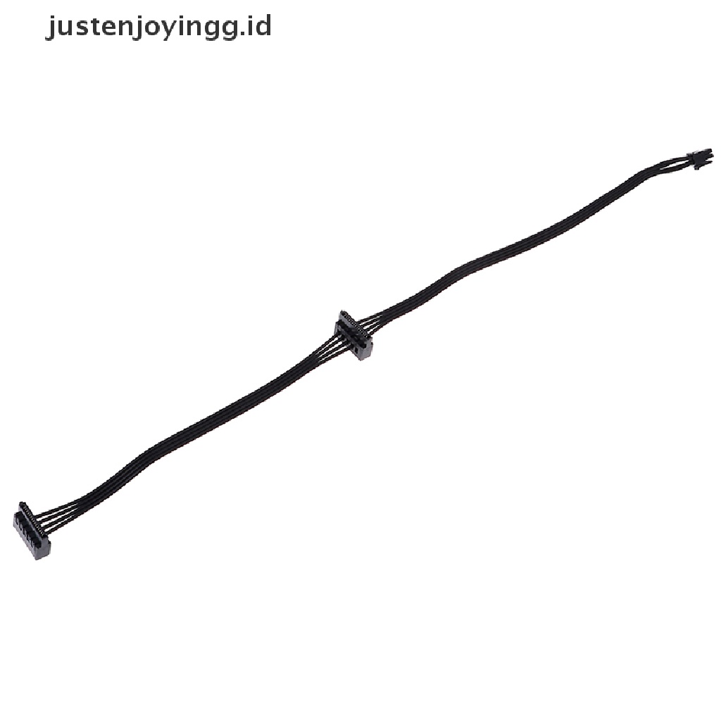 1pc Kabel power supply mini 4 Pin to 2 Sata SSD Ukuran 45CM Untuk lenovo M410 M610 M415