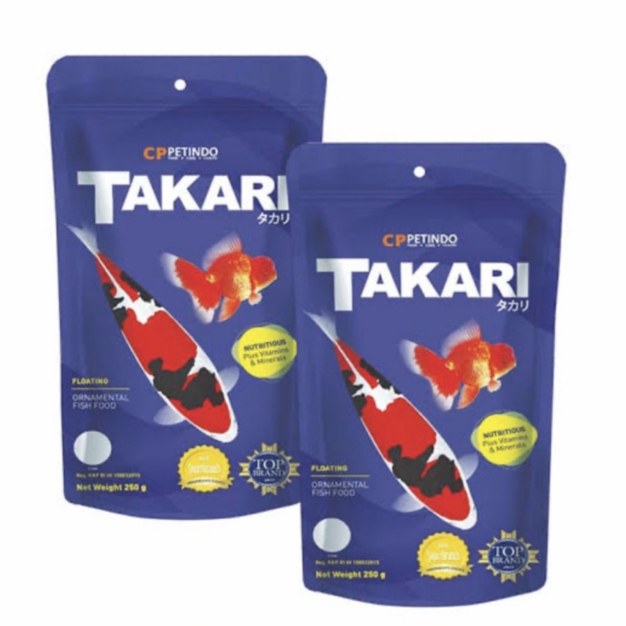 Pelet Ikan Takari 2 mm Plus Vitamin &amp; Mineral