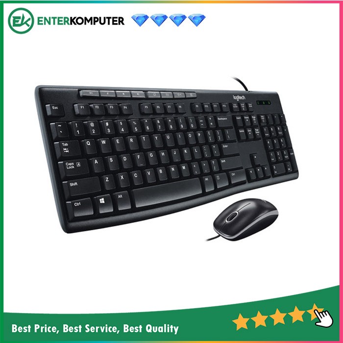 Keyboard Logitech Classic MK200 USB Plus Optical USB