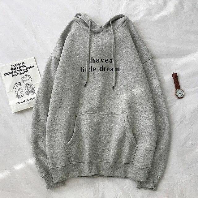 Hoodie I Have a Little Dream - Korea Style | Sweater Hoodie | Dhea Fashion