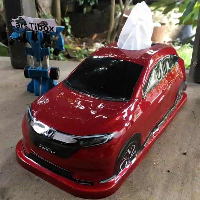 Tempat Tissue Unik Bentuk Miniatur Mobil Honda HRV