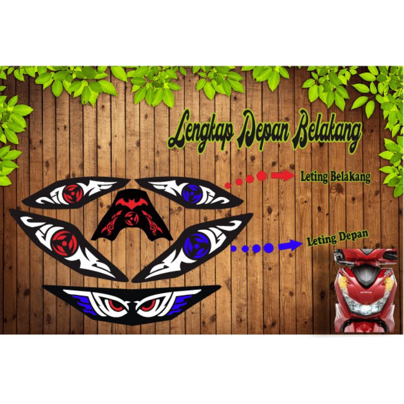 stiker cutting new beat deluxe 2021-2022