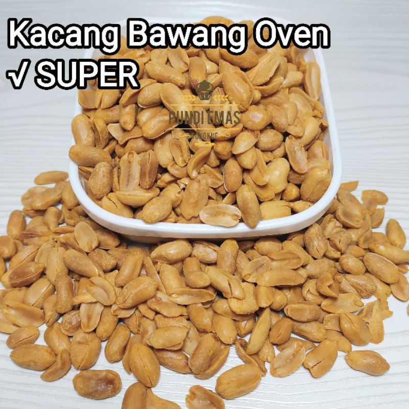 Kacang Bawang Oven 250 Gram / Kacang Bawang Super / Kacang Oven / Kacang Kiloan Murah Grosir