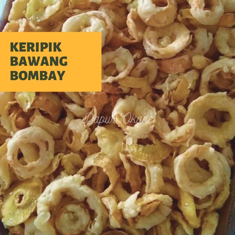 

Keripik Bawang Bombai 500 Gram Original Tanpa Pengawet