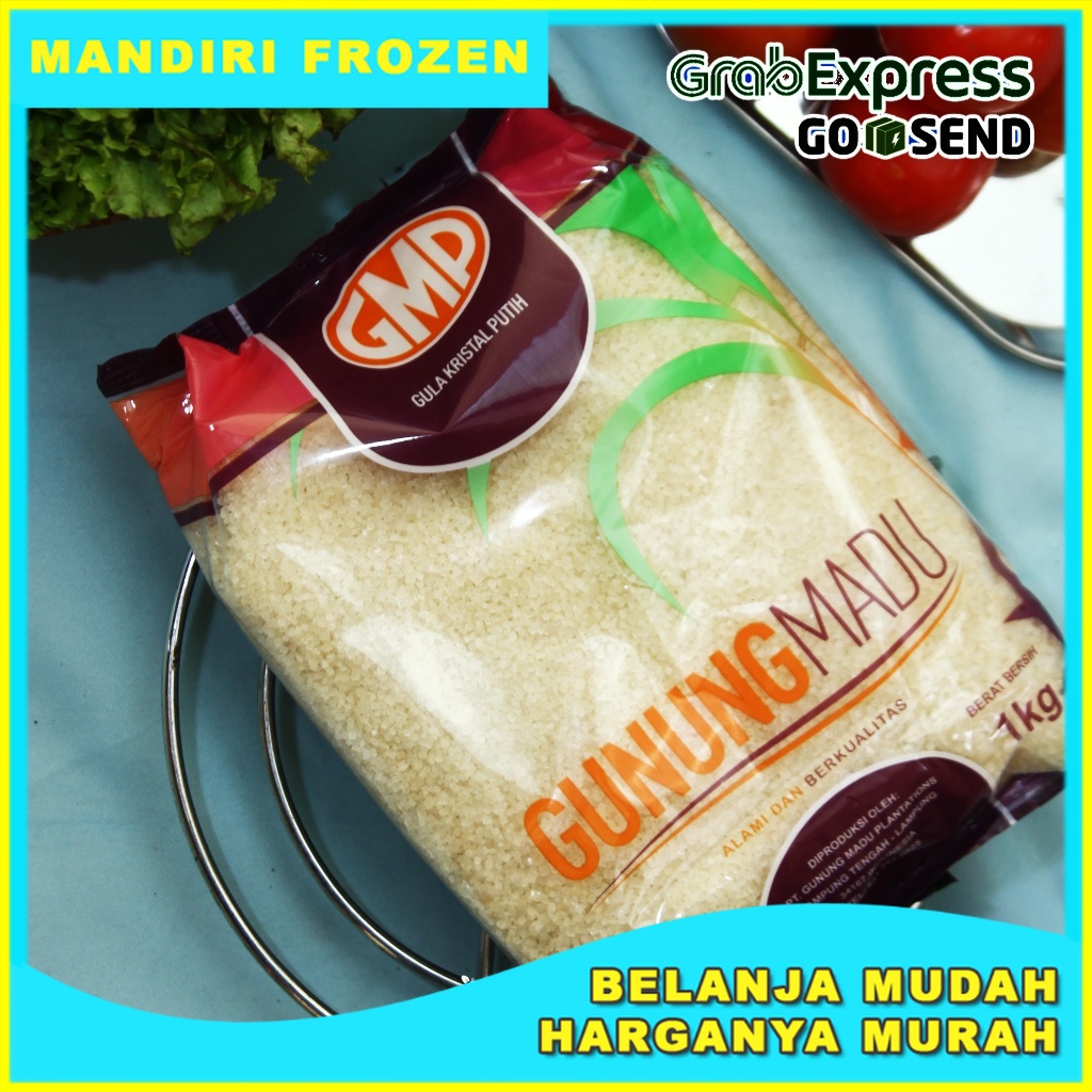 

Gula Kristal Putih Gunung Madu GMP 1 kg - Gula Pasir Ekonomis
