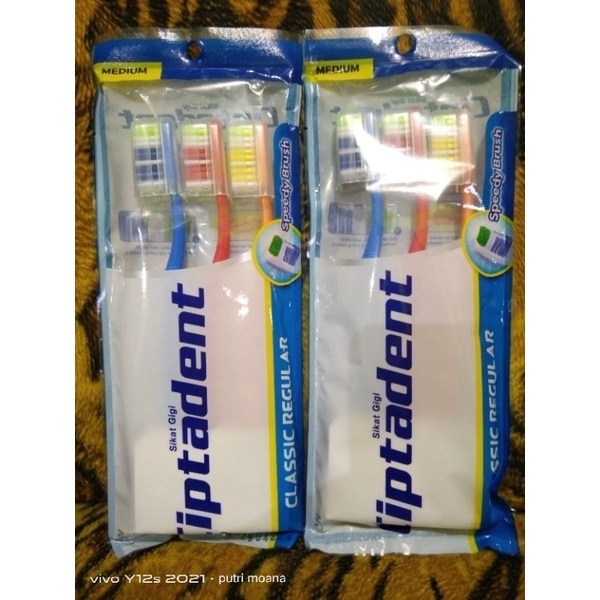 Sikat gigi ciptadent medium isi 3