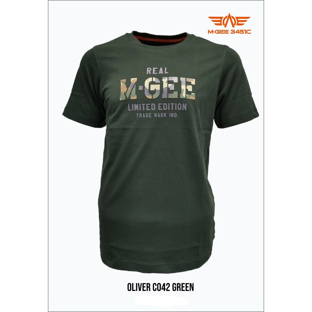 Kaos Lengan Pendek Pria MGee 3451C Original Oliver