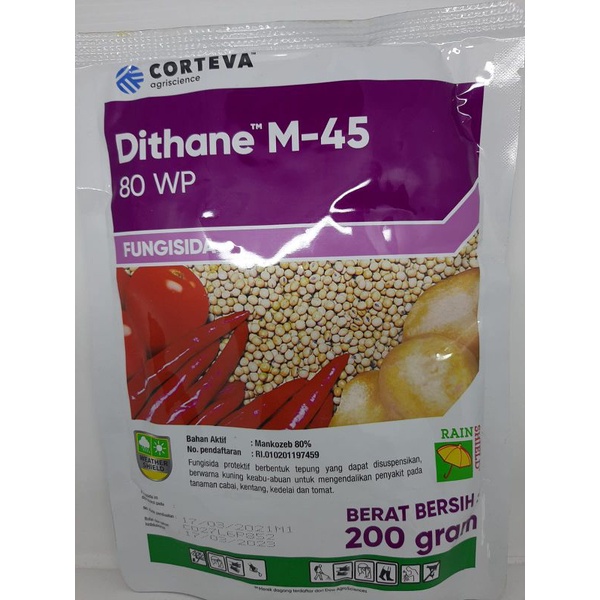 Dithane M-45 Fungisida Anti Jamur Kemasan Pabrik 200gram