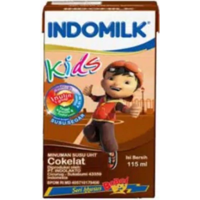 

Indomilk Kids coklat dan sroberi 115ml