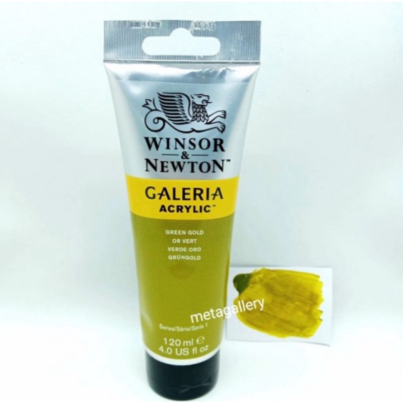 

CAT AKRILIK GALERIA ACRYLIC COLOUR 120 ML GREEN GOLD WINSOR & NEWTON