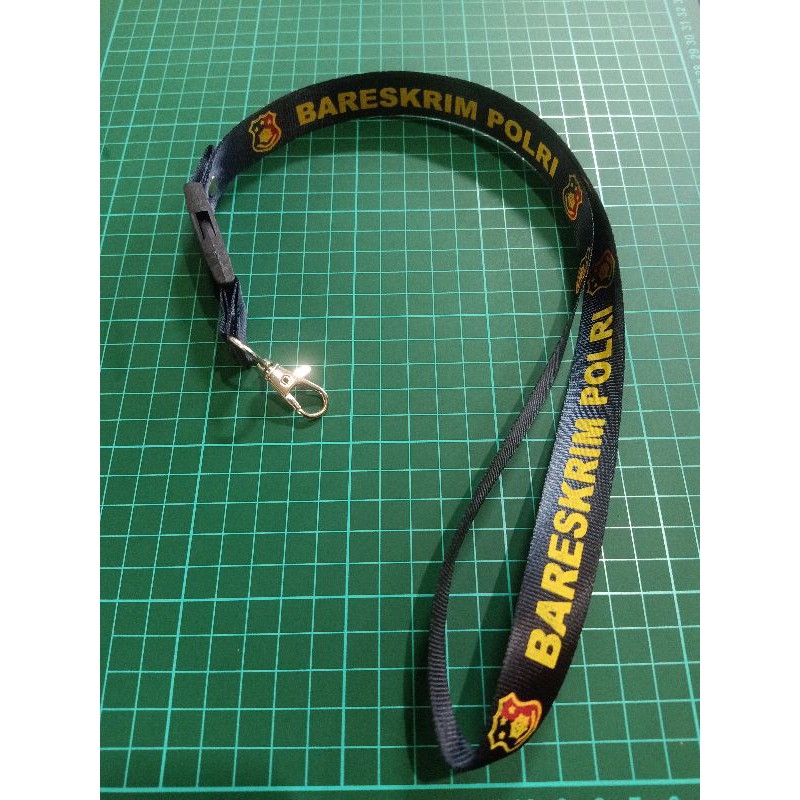 

TALI LANYARD ID CARD BADAN RESERSE KRIMINAL (BARESKRIM)