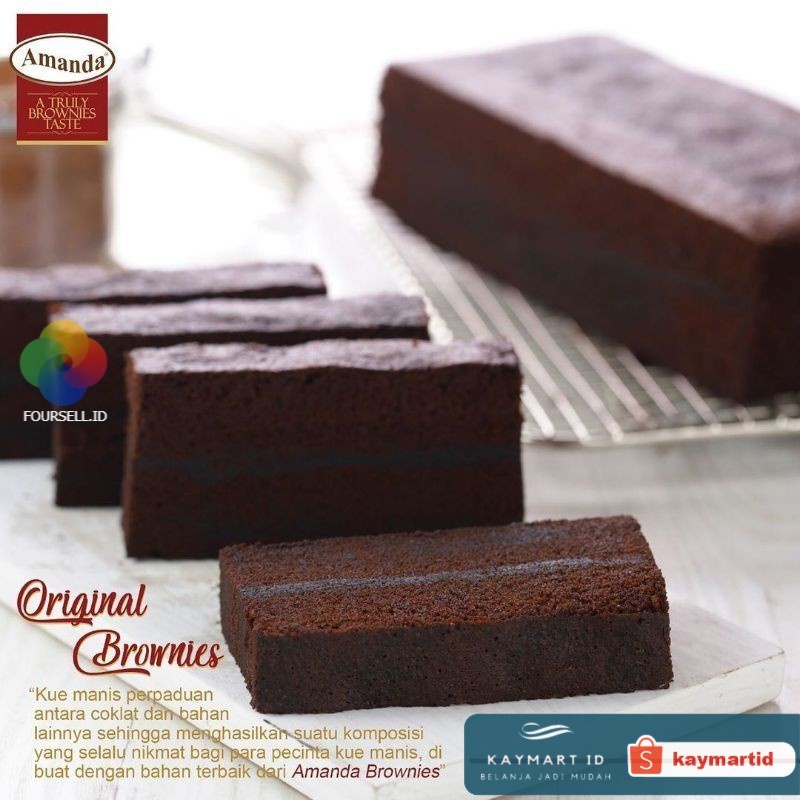 

Amanda Brownies - ORIGINAL Brownies Amanda Oleh Oleh Bandung