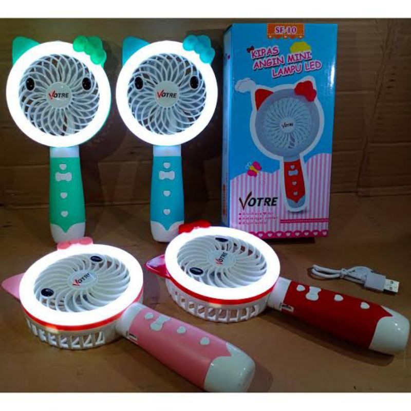 Kipas Angin Mini LED Votre SF-10