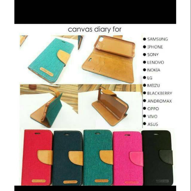 

Flipcover / Flipcase Canvas Diary SAM A2 CORE