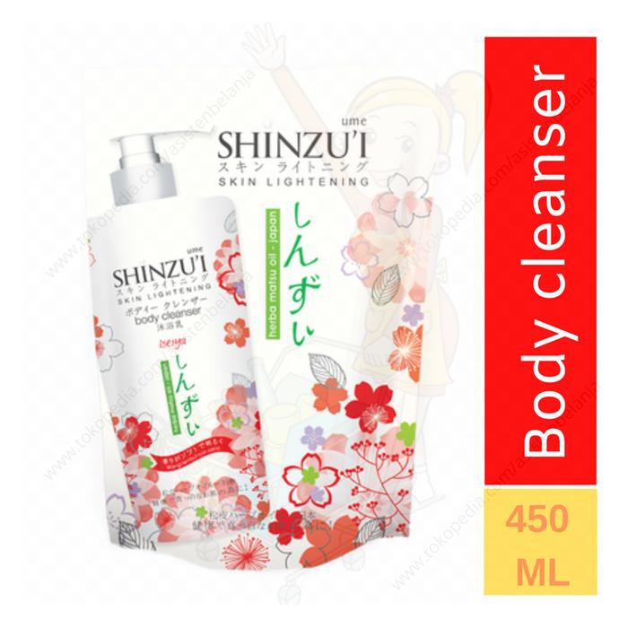SHINZUI SHINZU'I BODY CLEANSER ISEIYA SABUN MANDI CAIR 450 ML PEMUTIH
