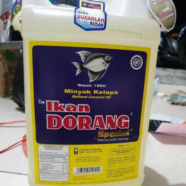 

Minyak kelapa cap ikan dorang special