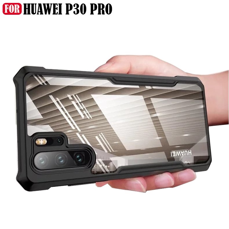 Casing Huawei P30 Pro Hardcase Shockproof Transparant Case Huawei P30 Pro