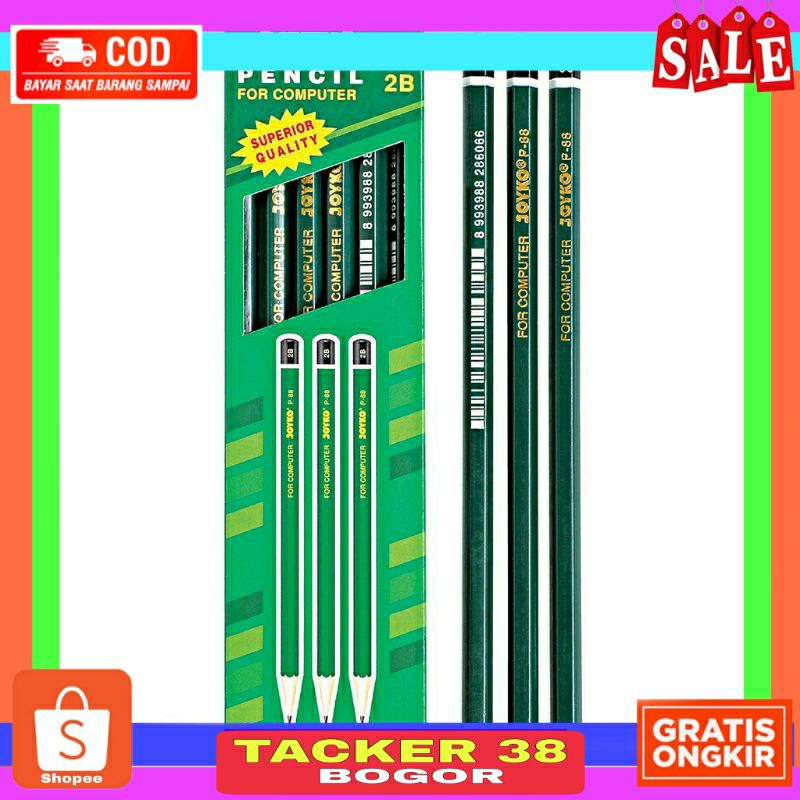 

JOYKO P-88 PENSIL 2B HARGA PER 1 PCS