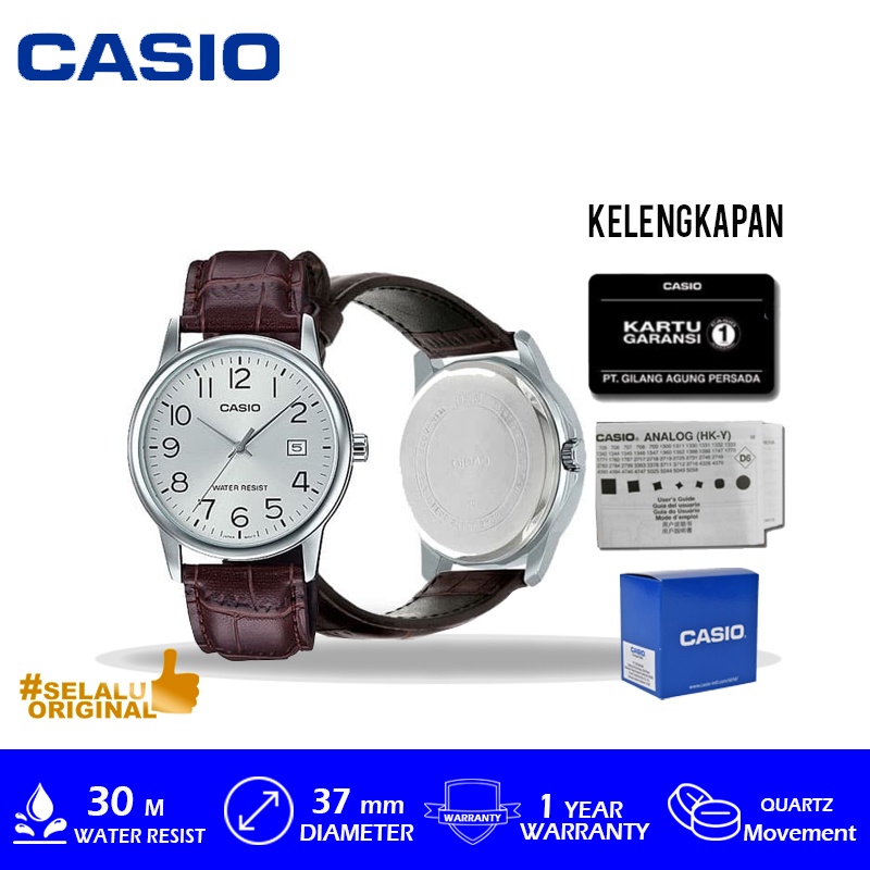 Casio General Analog Man MTP-V002L-7B2 / MTPV002L / MTPV002L7B2