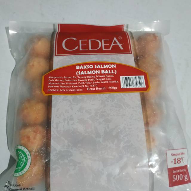 CEDEA BAKSO SALMON salmon ball